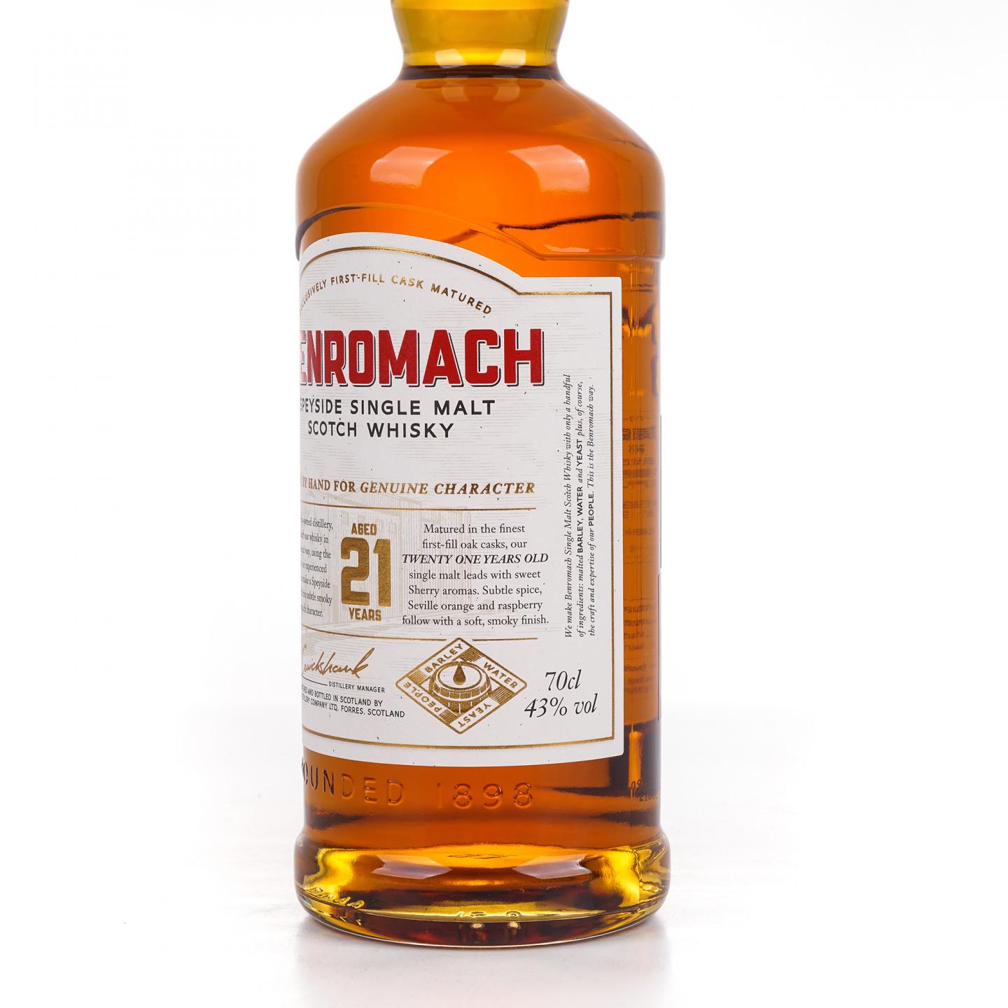 Benromach 本诺曼克 21年 2021 行货