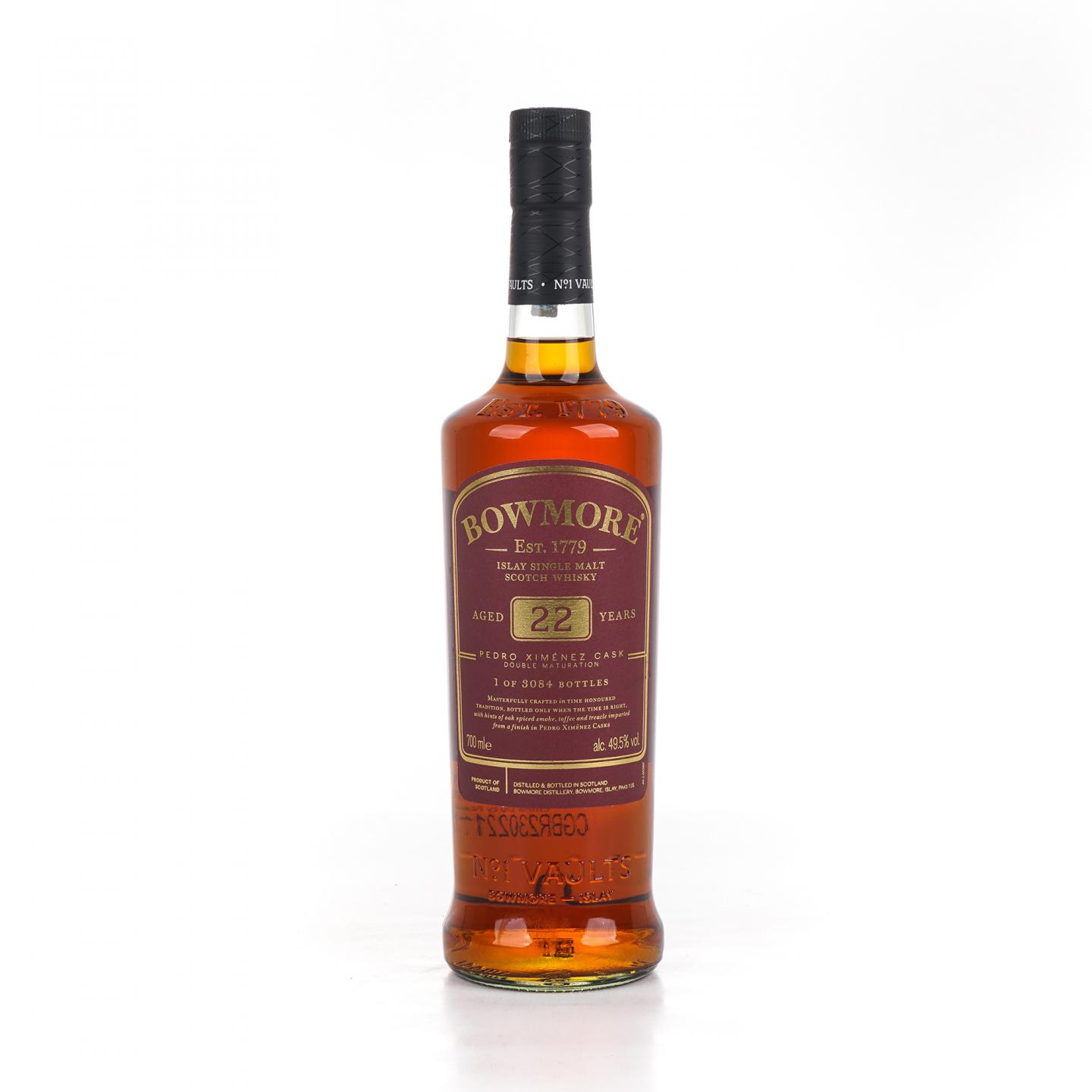 Bowmore 波摩 22年 PX桶后熟 限定版