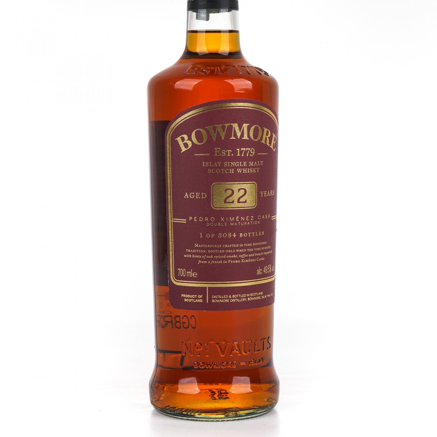 Bowmore 波摩 22年 PX桶后熟 限定版