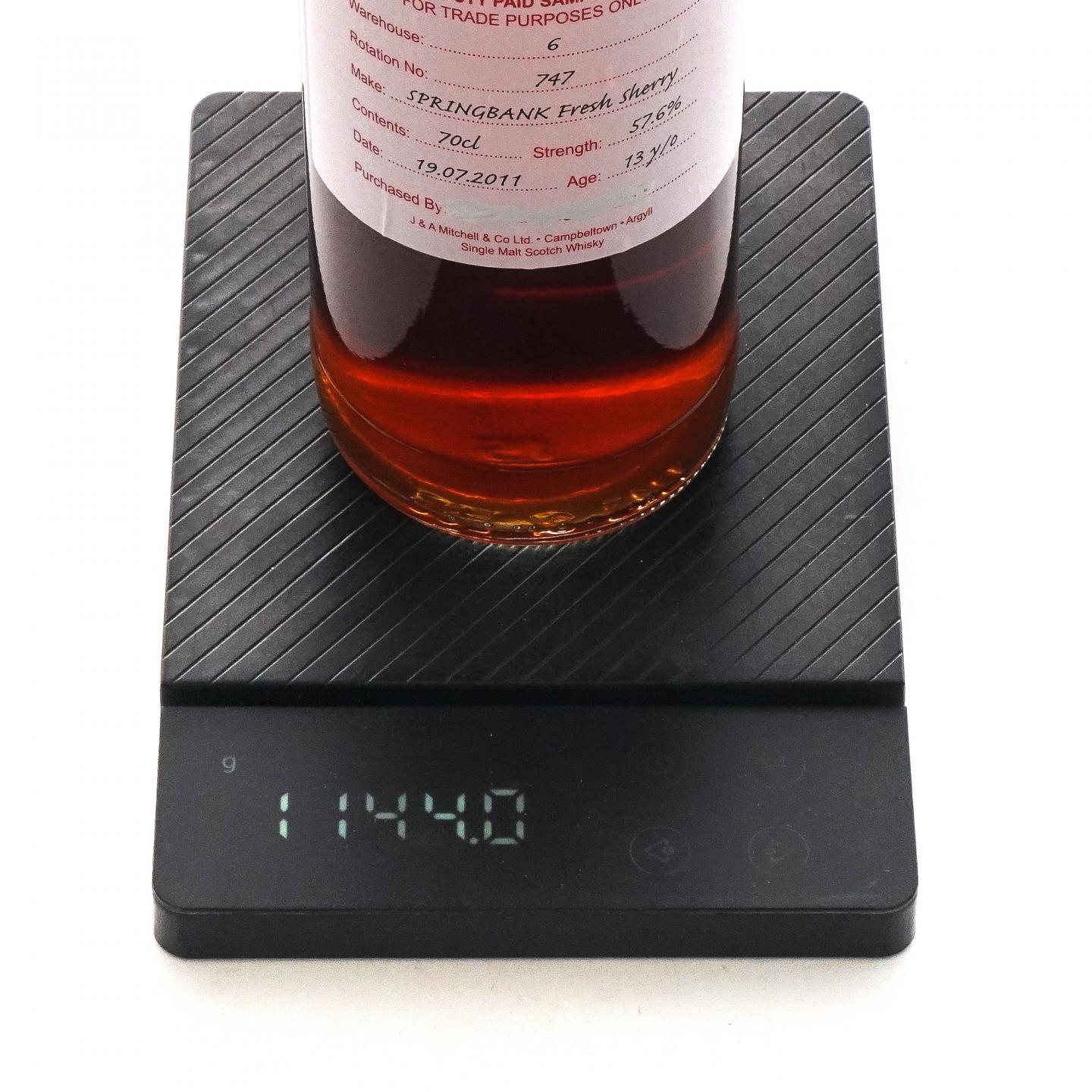 Springbank 云顶 13年 2011 完税瓶