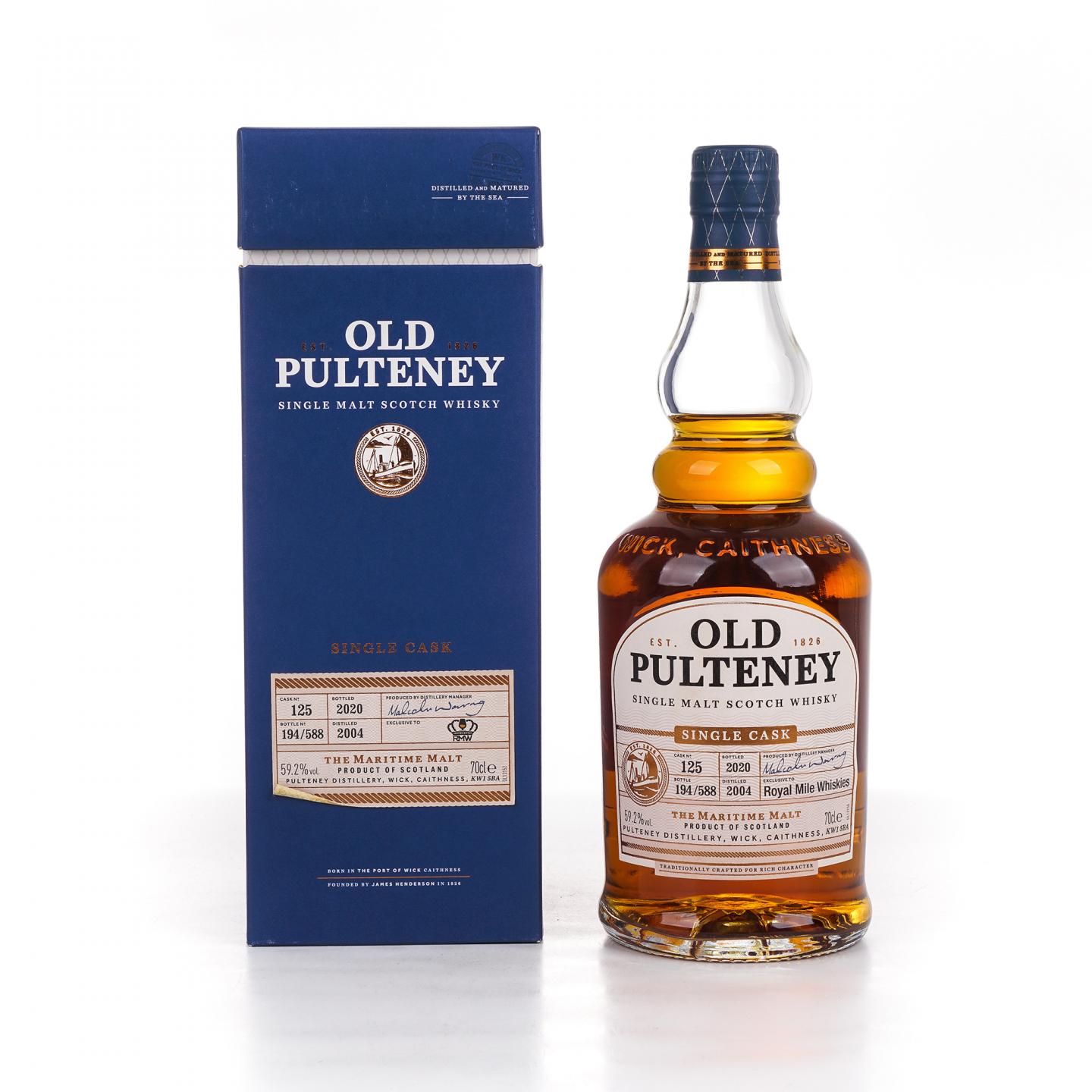 Old Pulteney 老富特尼 2004-2020 单桶#125