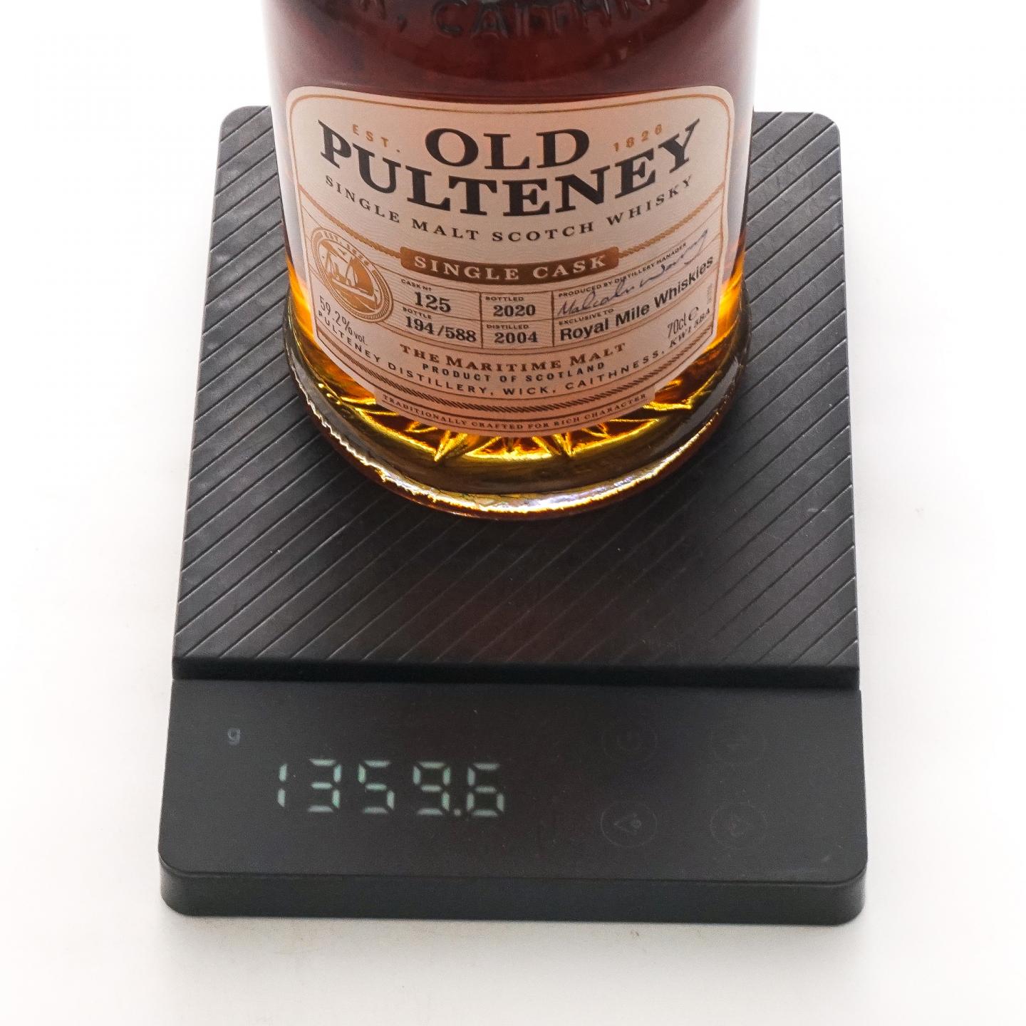 Old Pulteney 老富特尼 2004-2020 单桶#125