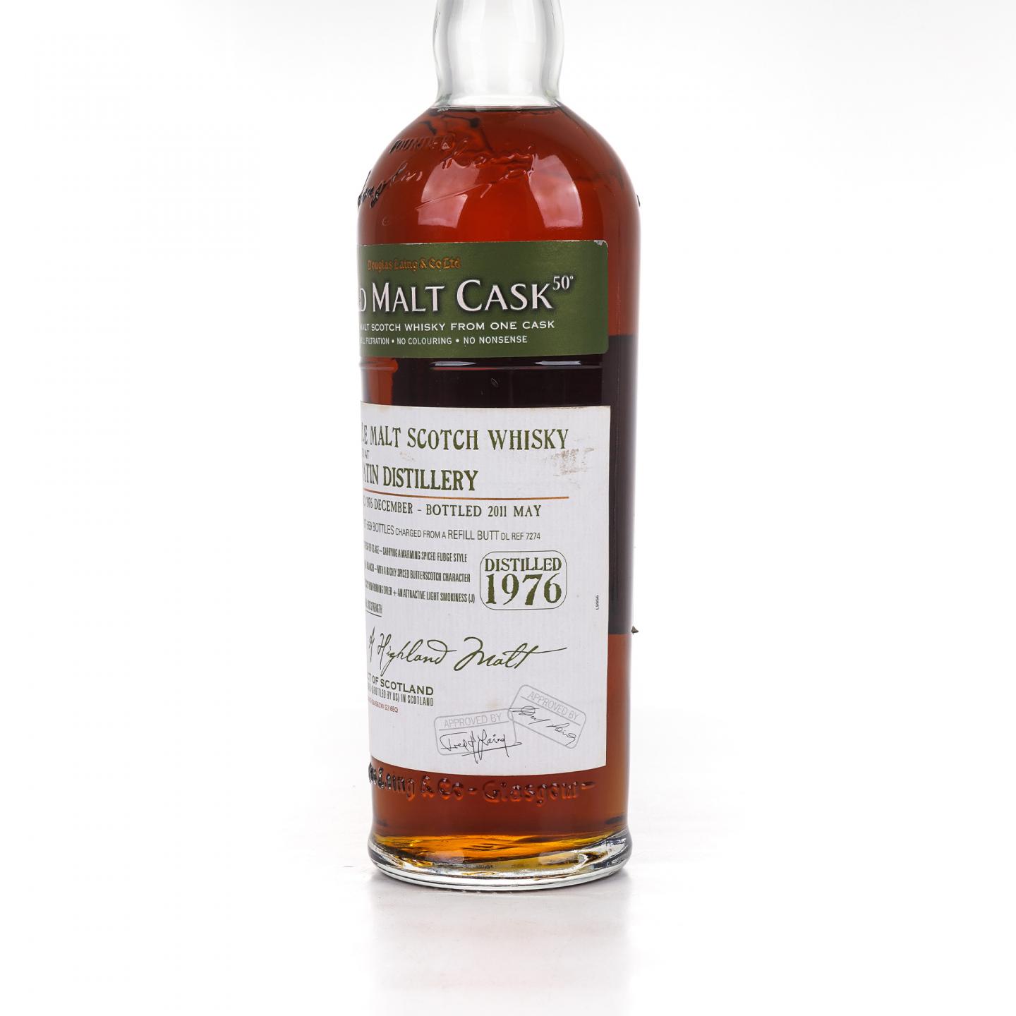 Tomatin 汤马丁 1976-2011 DL Old Malt Cask 单桶桶强