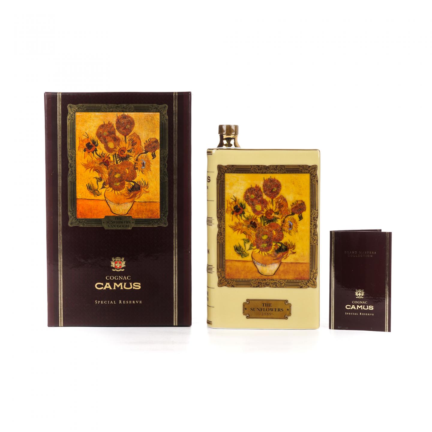 卡慕 大师系列 梵高《向日葵》主题 瓷书 干邑