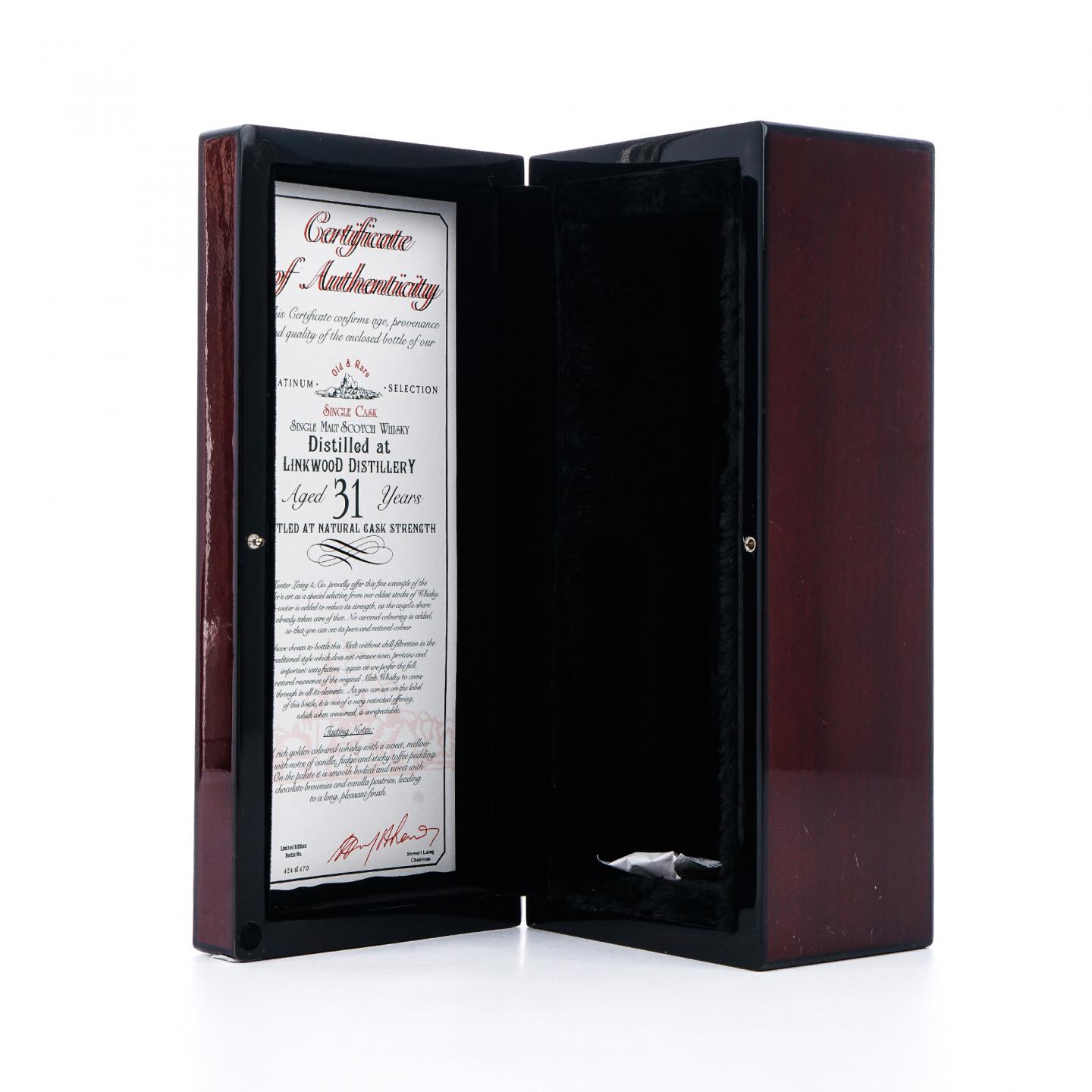 Linkwood 林可伍德 31年 1989-2021 HL Old & Rare 单桶