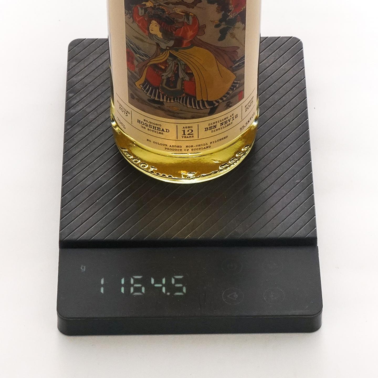 Bennevis 本尼维斯 12年 2013-2025 「通俗水浒传豪杰·一丈青扈三娘」波本桶