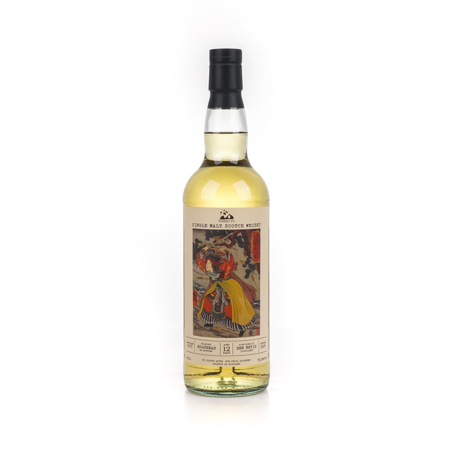 Bennevis 本尼维斯 12年 2013-2025 「通俗水浒传豪杰·一丈青扈三娘」波本桶单桶