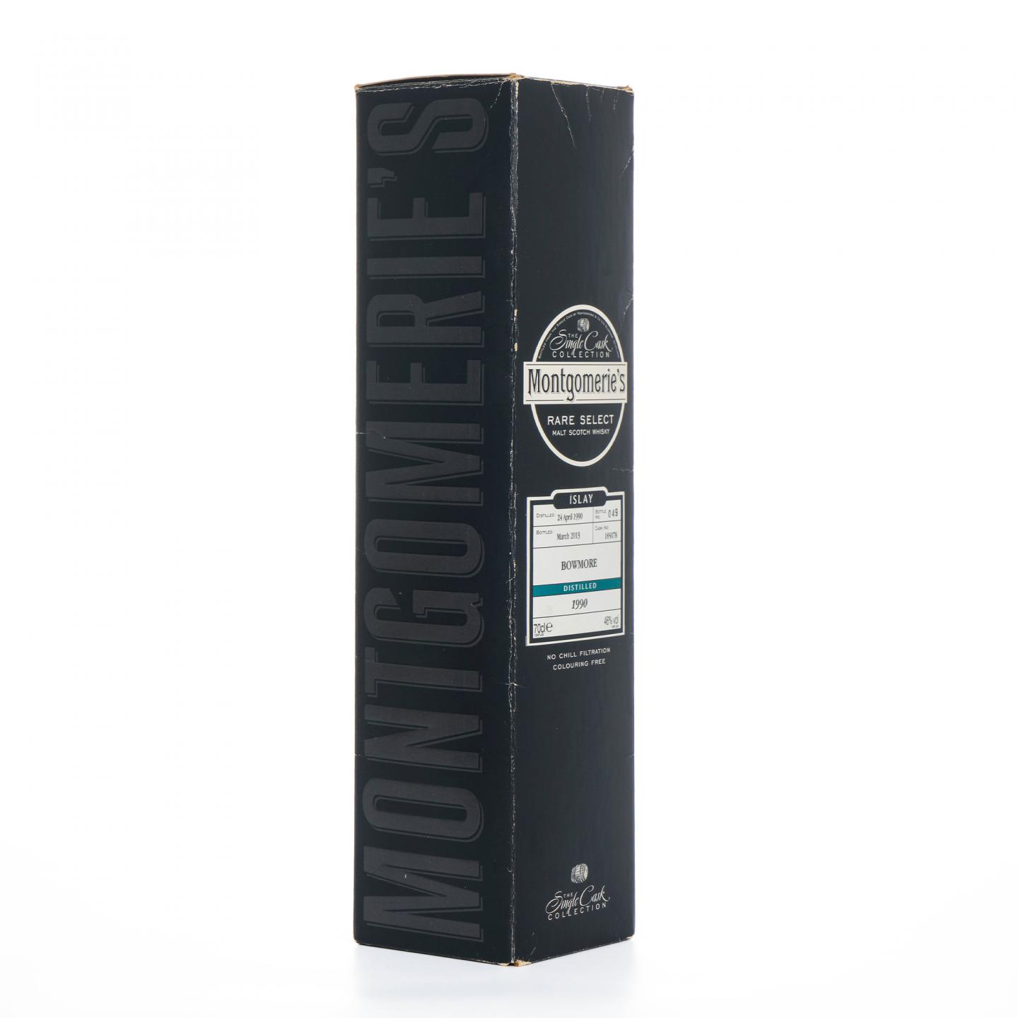 Bowmore 波摩 1990-2013 单桶#185078 Montgomerie's