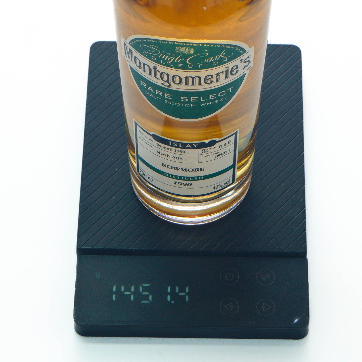 Bowmore 波摩 1990-2013 单桶#185078 Montgomerie's