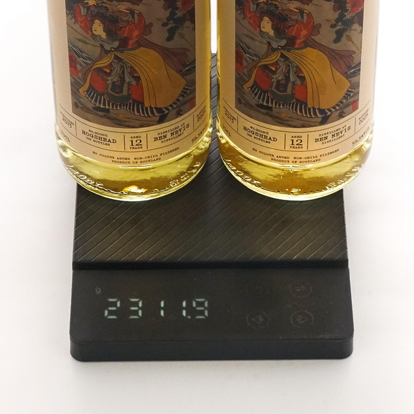 Bennevis 本尼维斯 12年 2013-2025 「通俗水浒传豪杰·一丈青扈三娘」波本桶 2支组