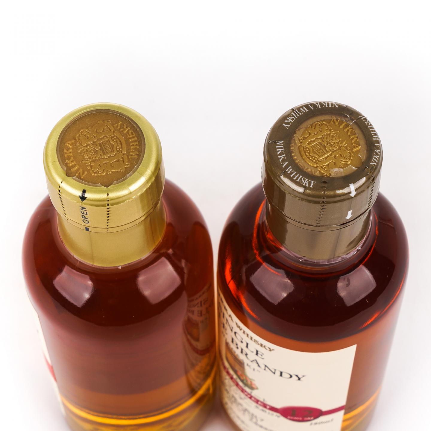 【中样】Nikka 12年 Fruity & Sweet 白兰地 2支组 180ml