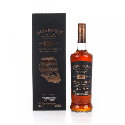 Bowmore 波摩 20年 David Simson 创始人纪念版