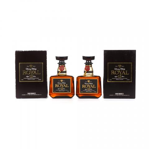 三得利 Royal 12年 金花标 调和 2支组