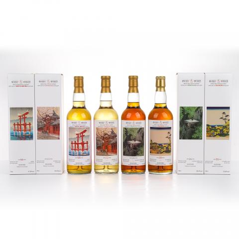 拉弗格 22年/慕赫 26年/达尔摩 30年/北不列颠 55年 WhB 4瓶组