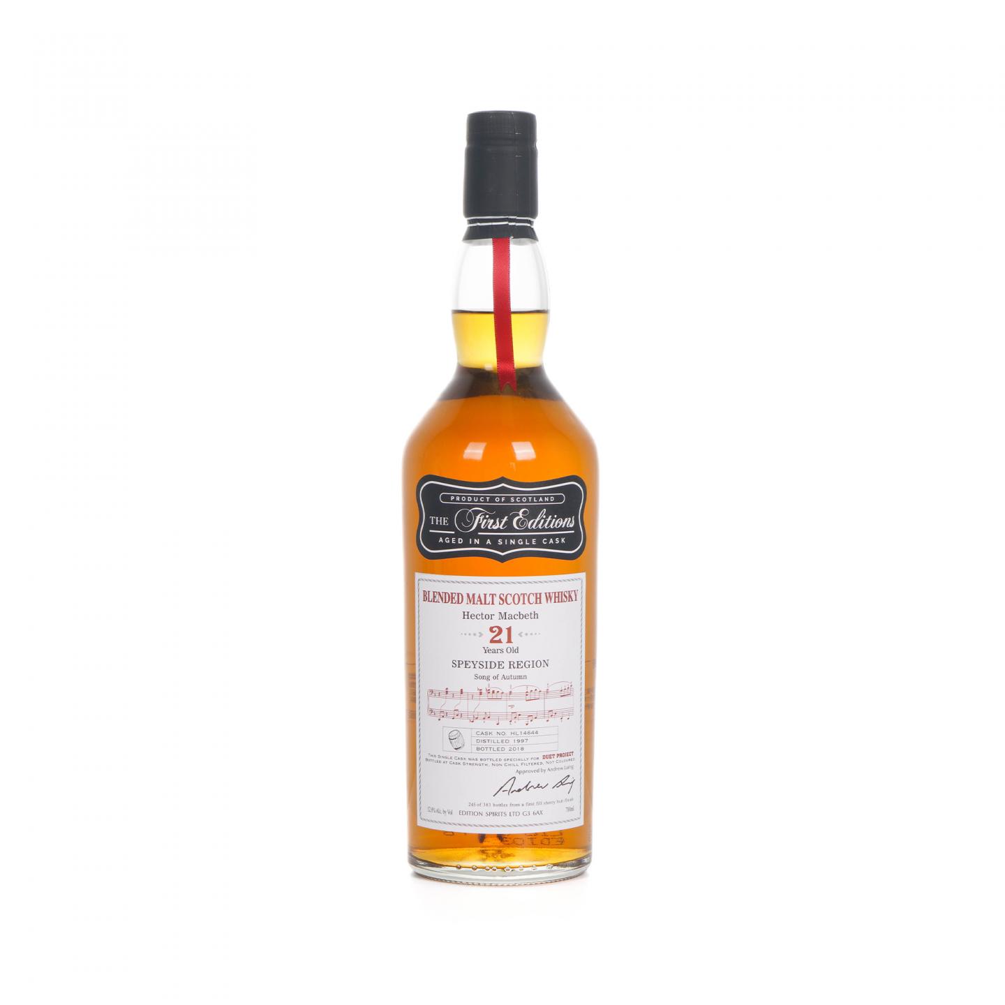 Hector Macbeth 21年 1997-2018 调和麦芽