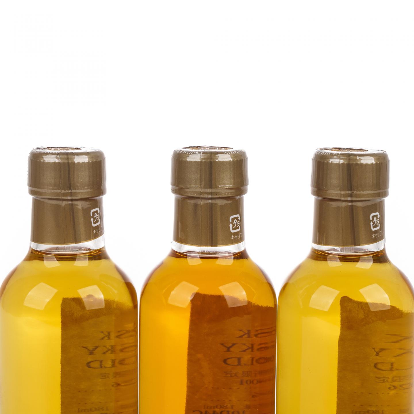 【中样】仙台宫城峡蒸馏所限定 10年 单桶 180ml*3瓶组