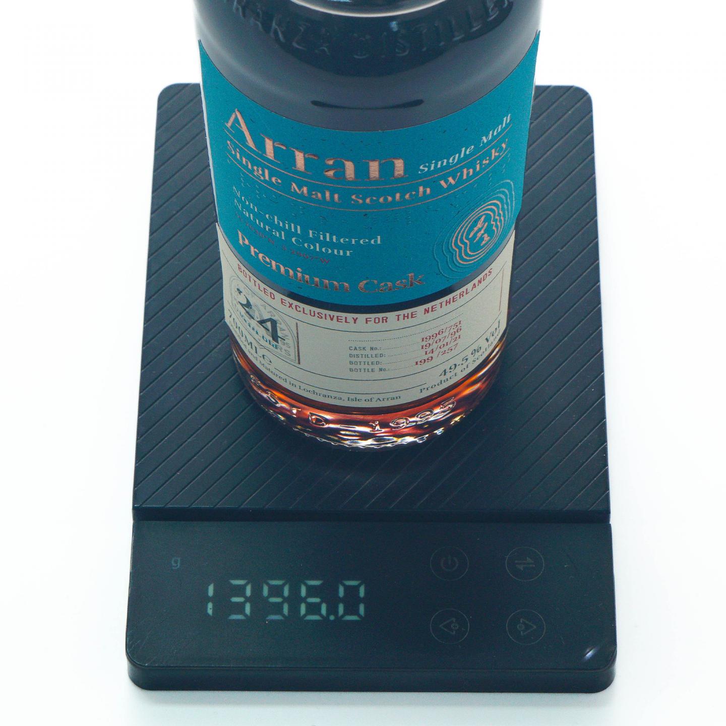 Arran 艾伦 24年 1996-2021 雪莉桶#1996/751