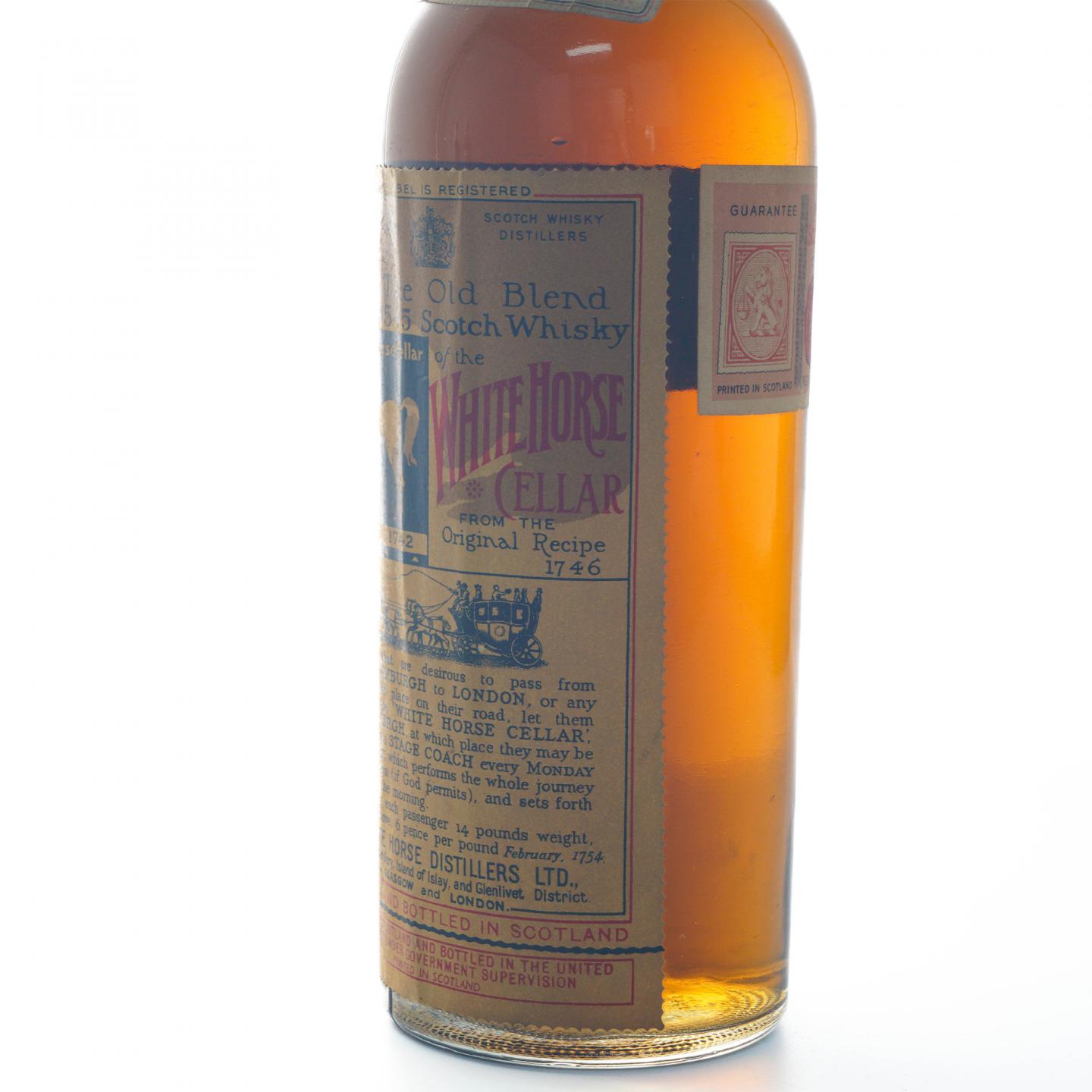 White Horse 白马 调和威士忌 弹弓头