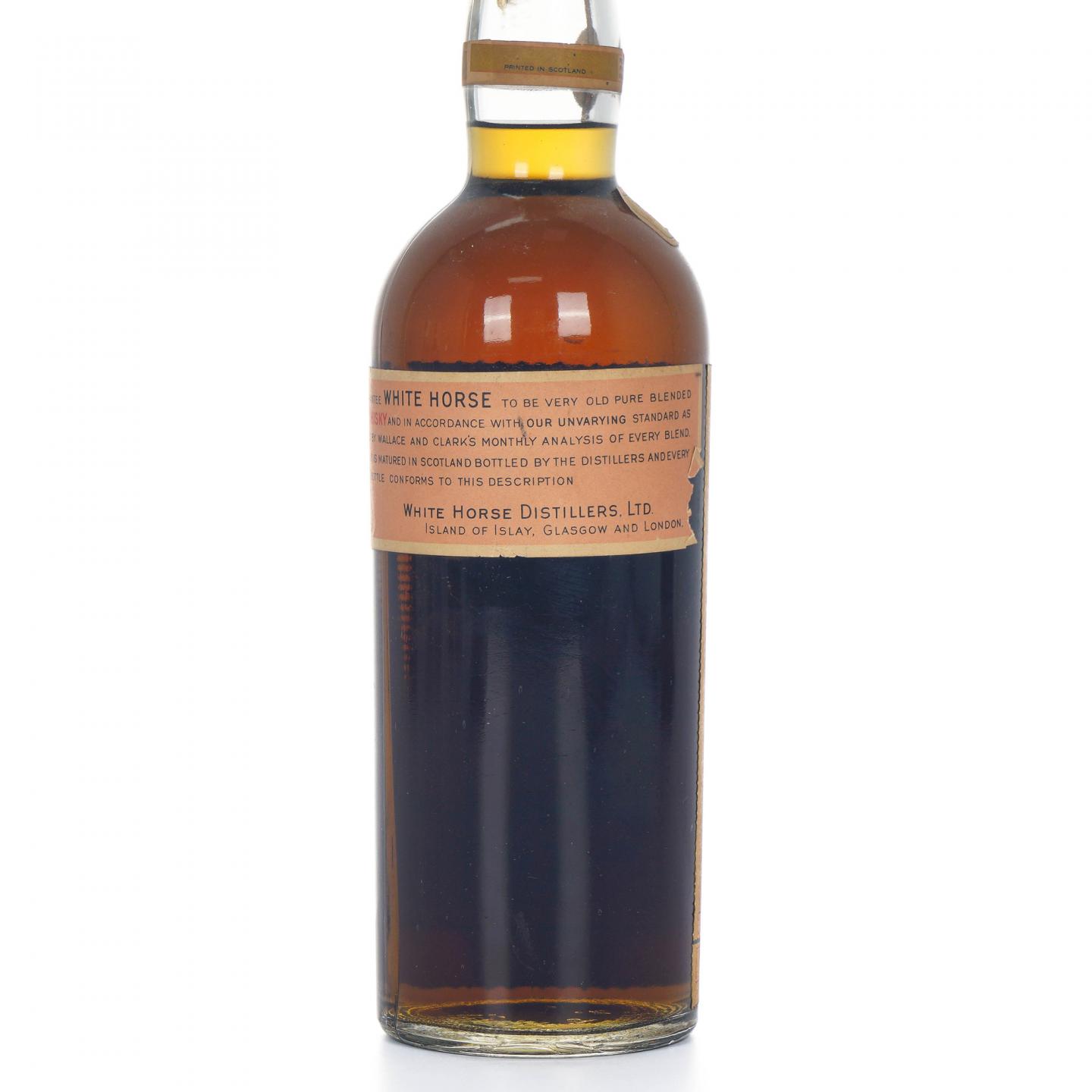 White Horse 白马 调和威士忌 弹弓头