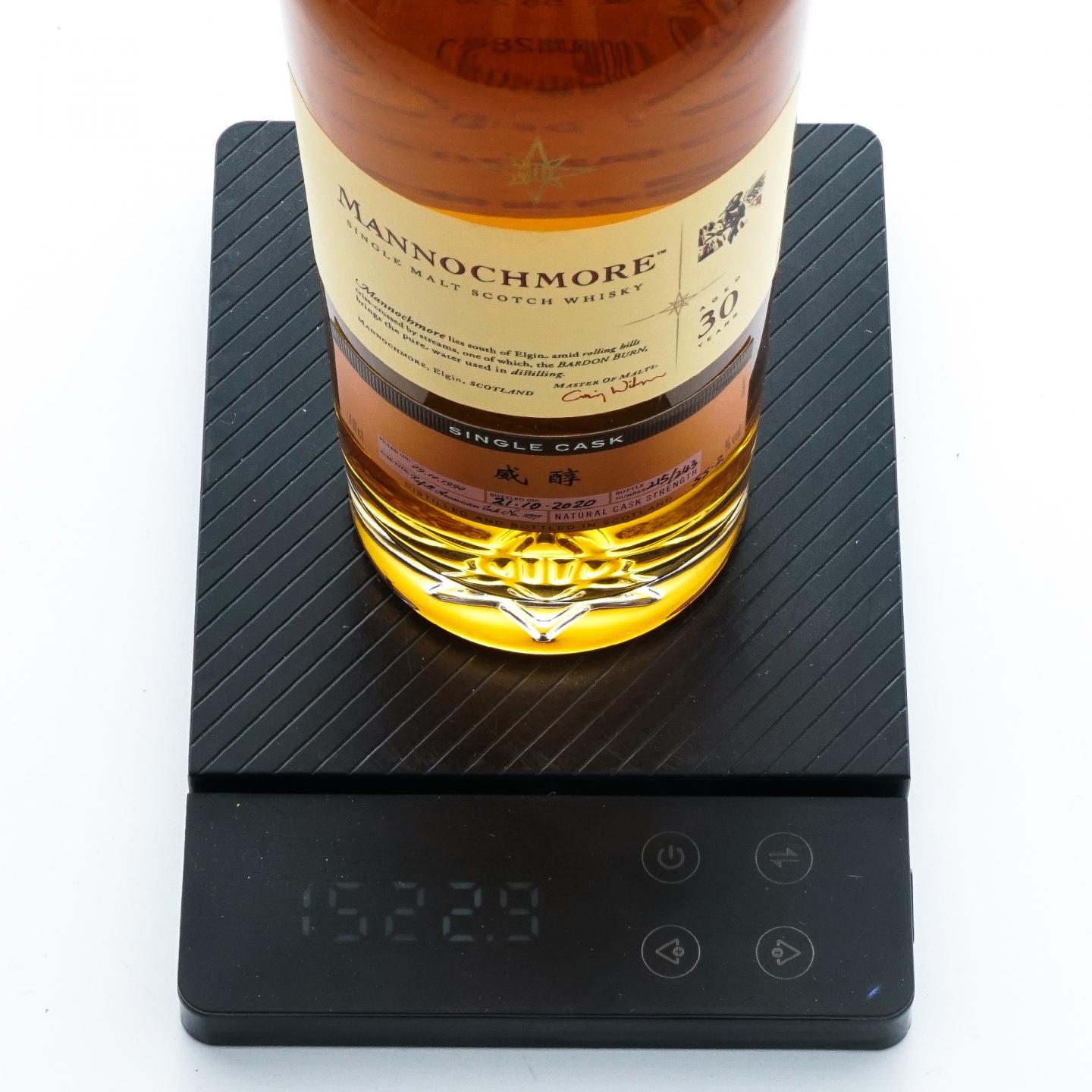 Mannochmore 曼洛克摩 30年 1990-2020 星星标 单一原桶