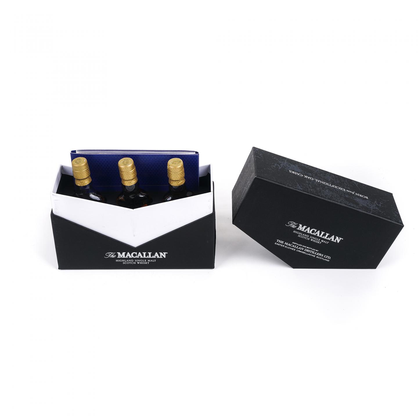 【酒版】Macallan麦卡伦 12/15/18年 Double Cask 50ml*3瓶组