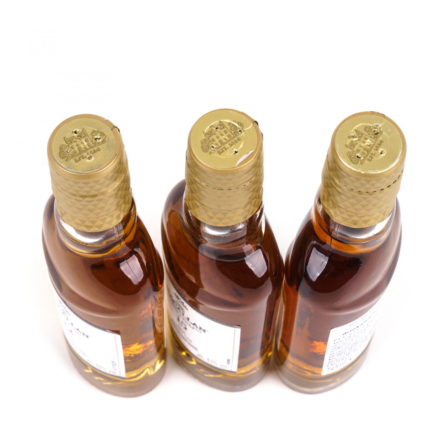 【酒版】Macallan麦卡伦 12/15/18年 Double Cask 50ml*3瓶组
