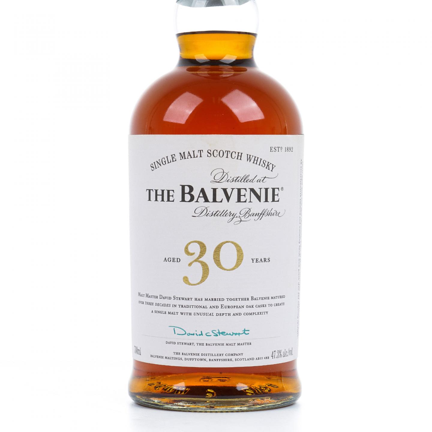 Balvenie 百富 30年 David Stewart 700ml