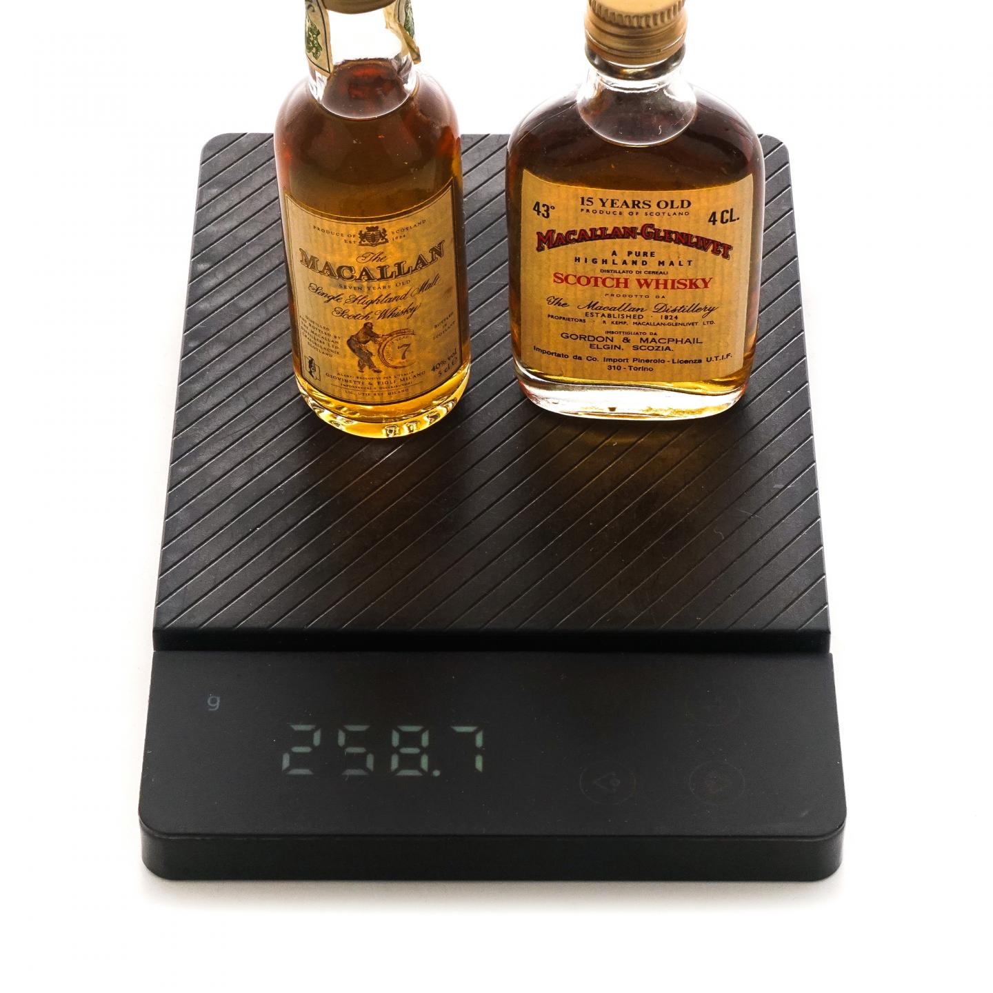 【酒版】Macallan 麦卡伦 15年/7年 40ml/50ml 2瓶组