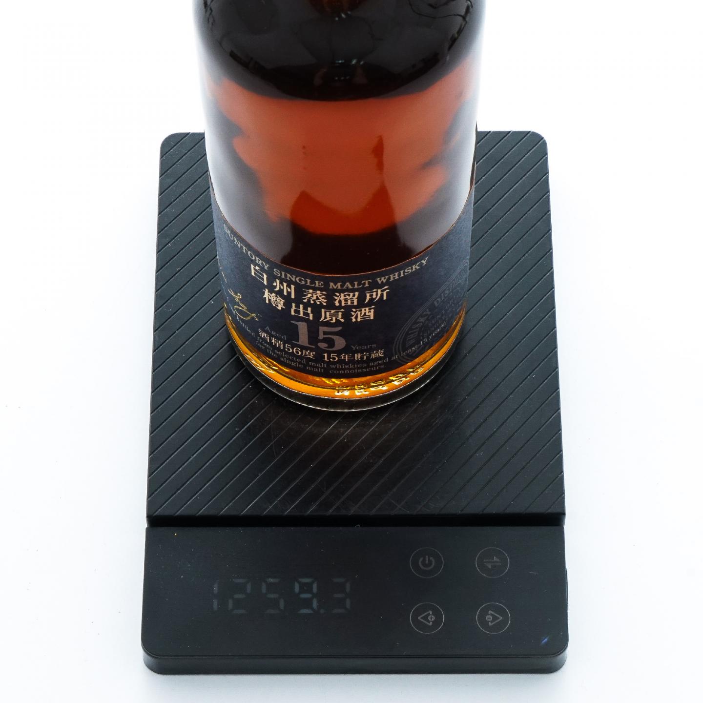 白州蒸馏所 樽出原酒 15年 600ml