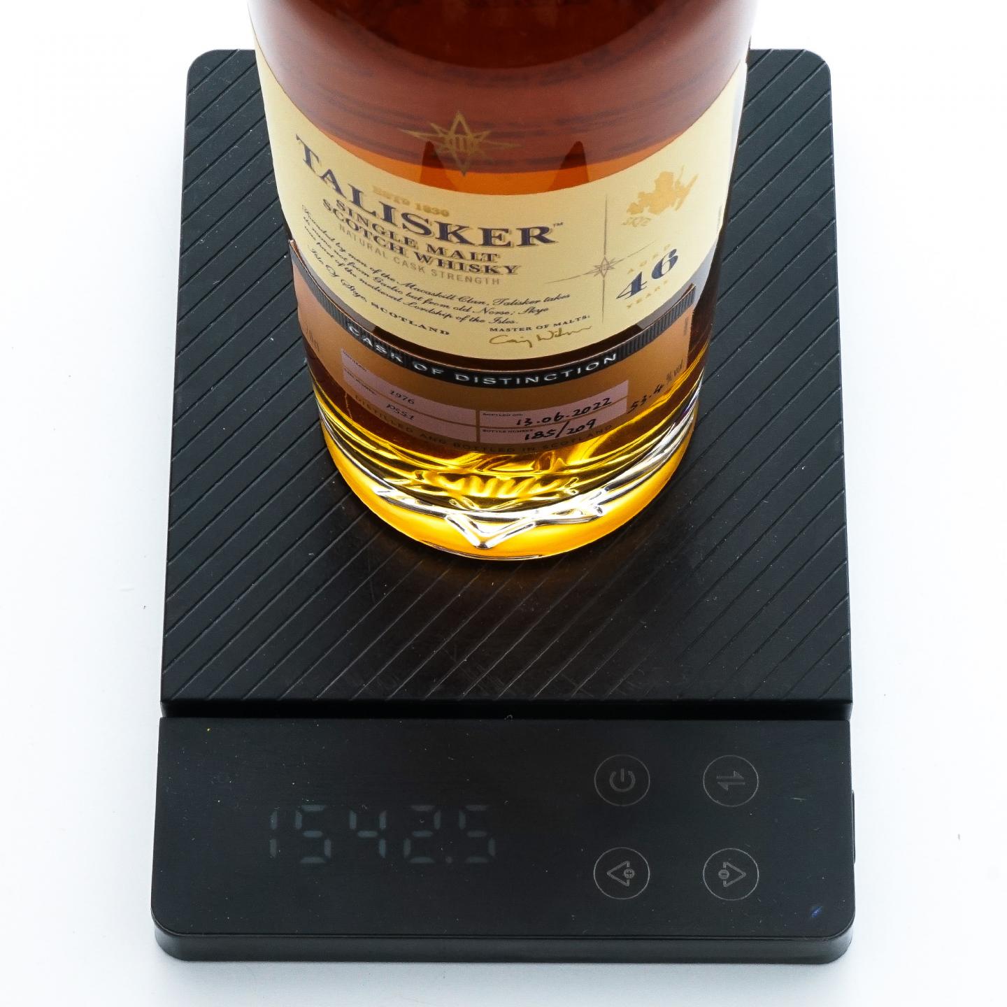 Talisker 泰斯卡 46年 1976-2022 COD星星标 行货