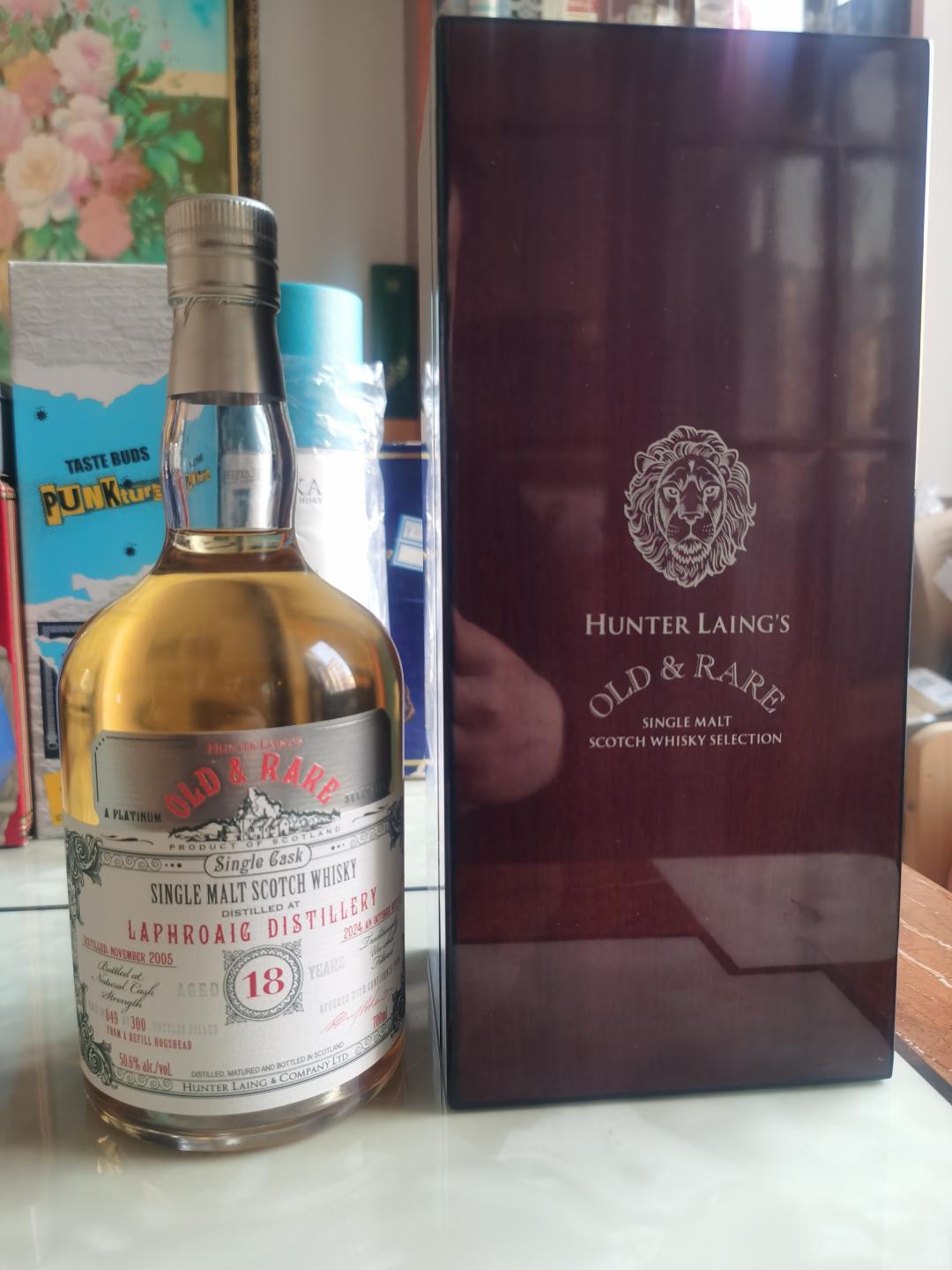 HL亨特•梁 拉弗格18年 2005-2024 白金系列 单桶桶强