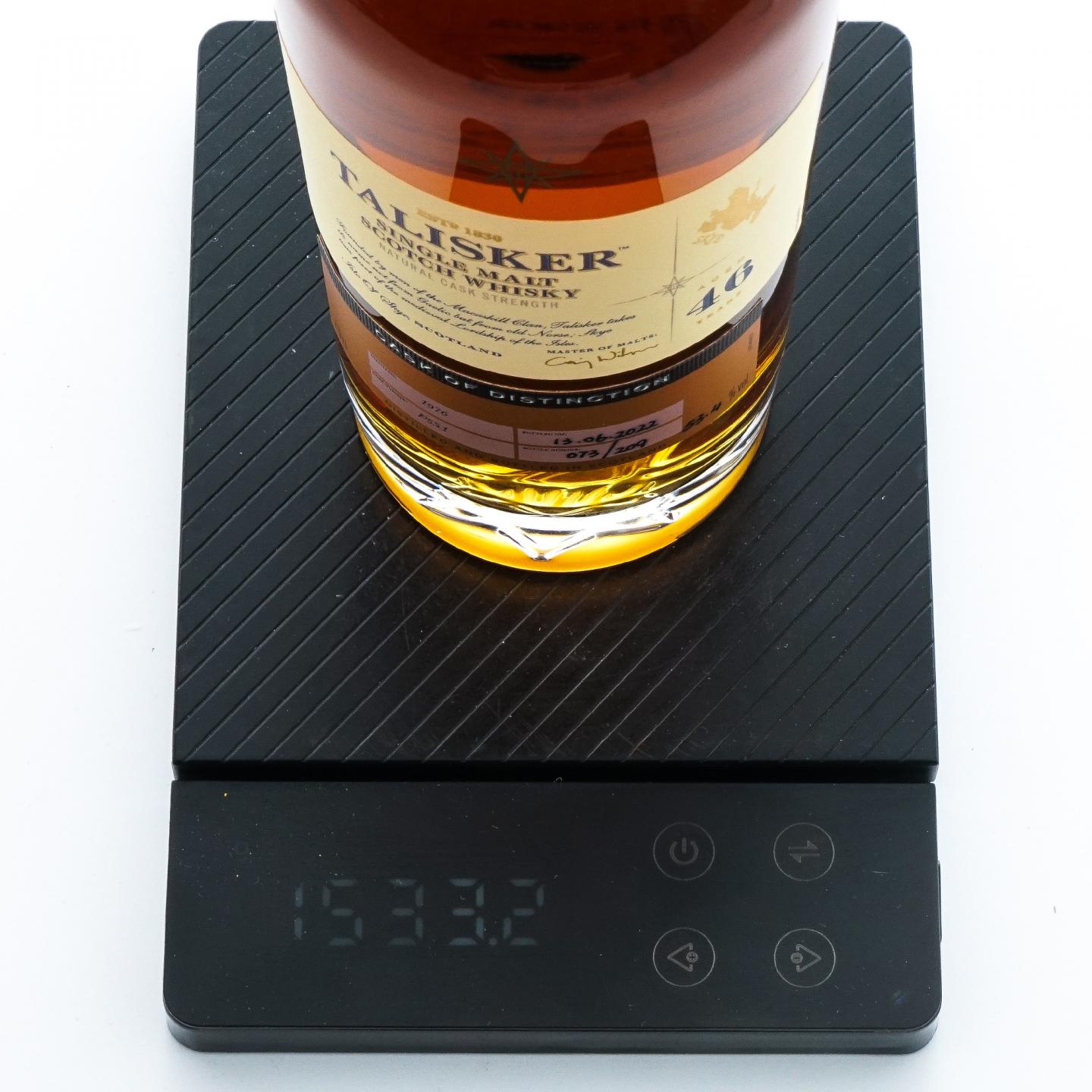 Talisker 泰斯卡 46年 1976-2022 COD原桶甄选 行货