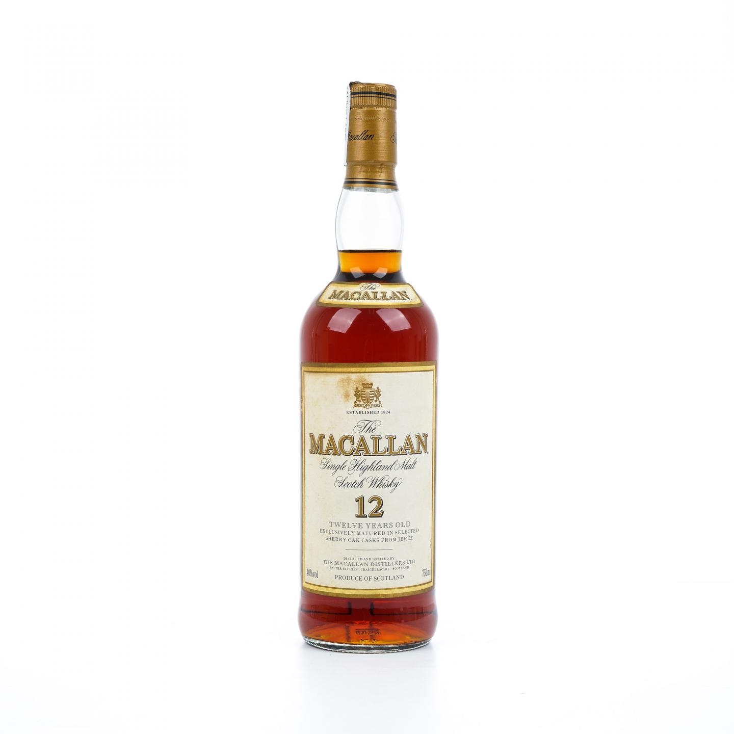 Macallan 麦卡伦 12年 雪莉桶 750ml