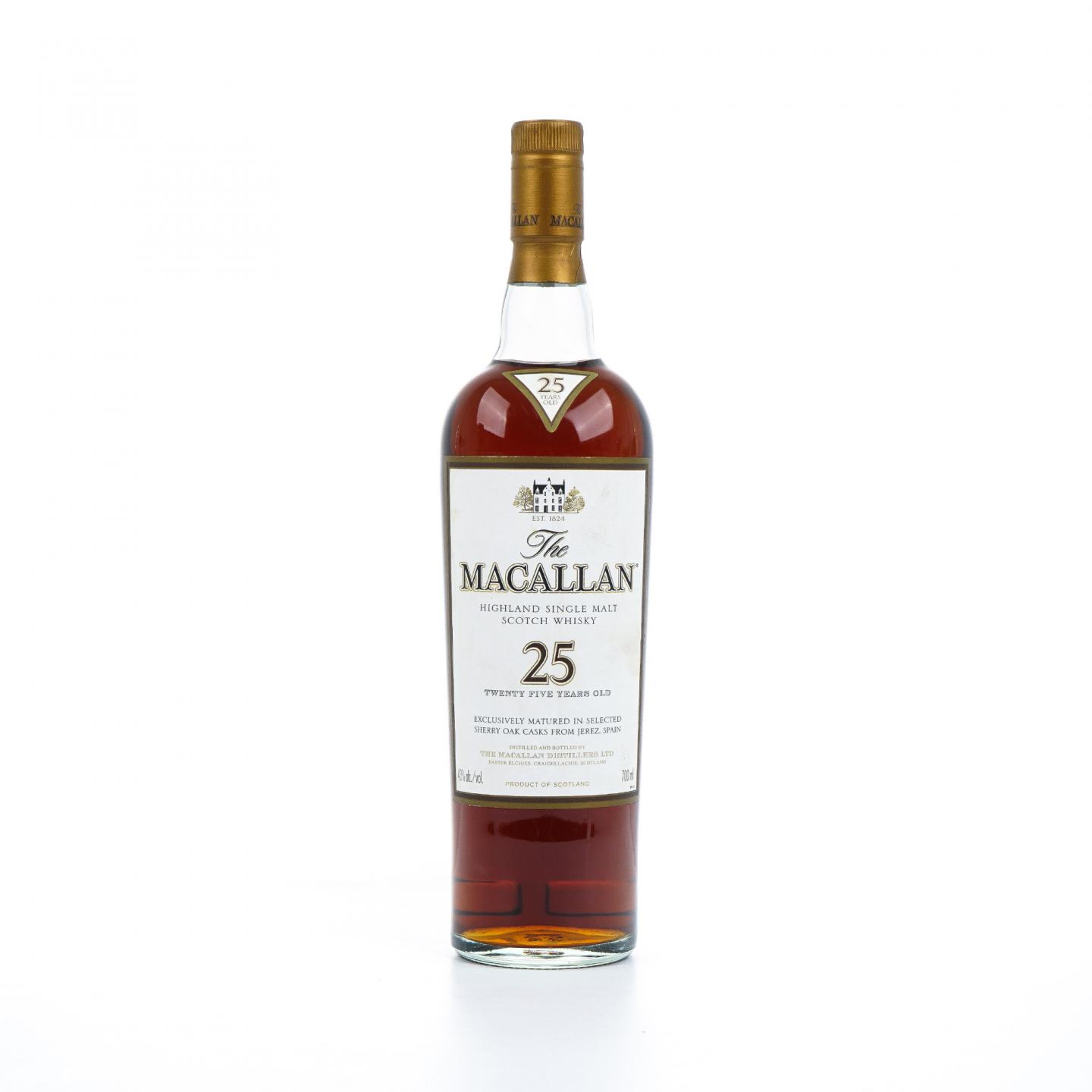 Macallan 麦卡伦 25年 雪莉桶