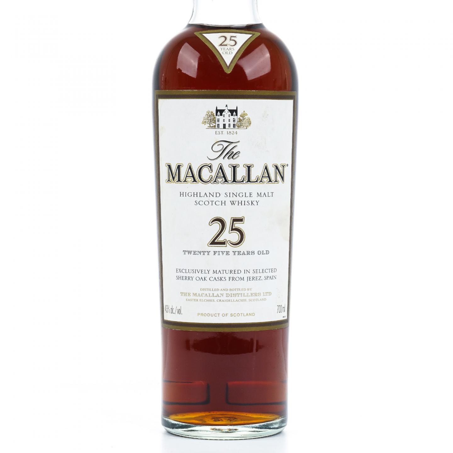 Macallan 麦卡伦 25年 雪莉桶