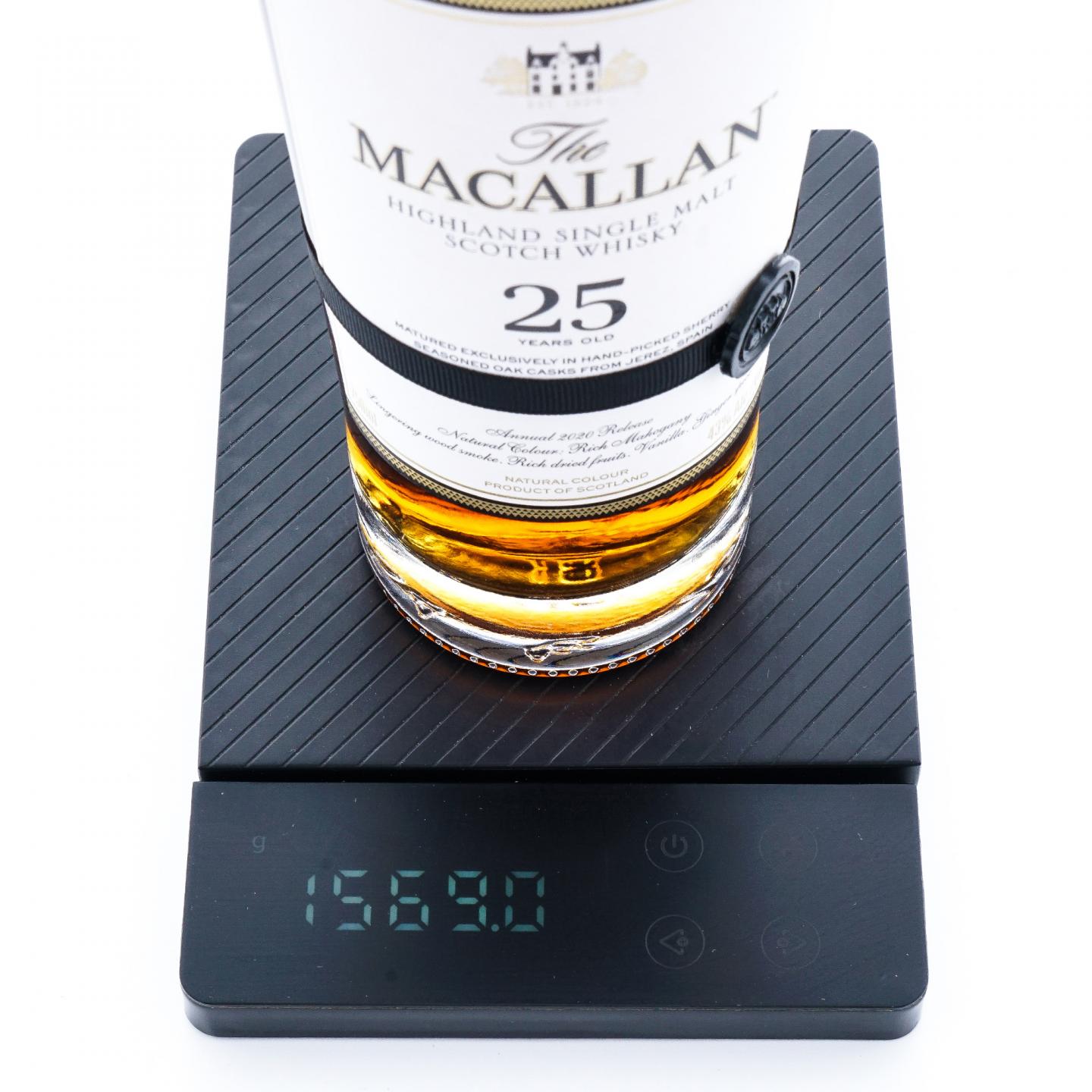 【附X光图】Macallan 麦卡伦 25年 2020 黑腰带 750ml