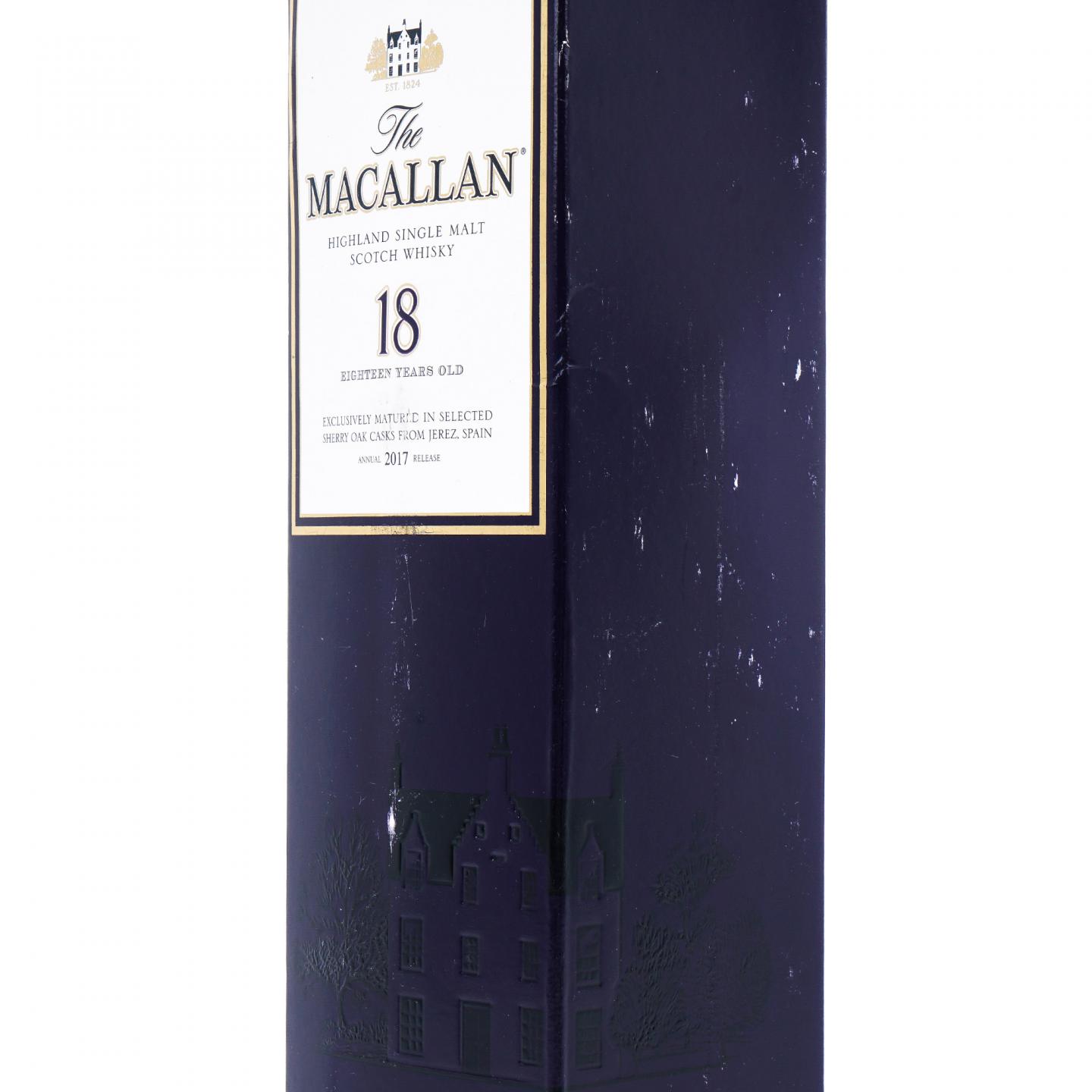 Macallan 麦卡伦 18年 2017 雪莉桶 700ml