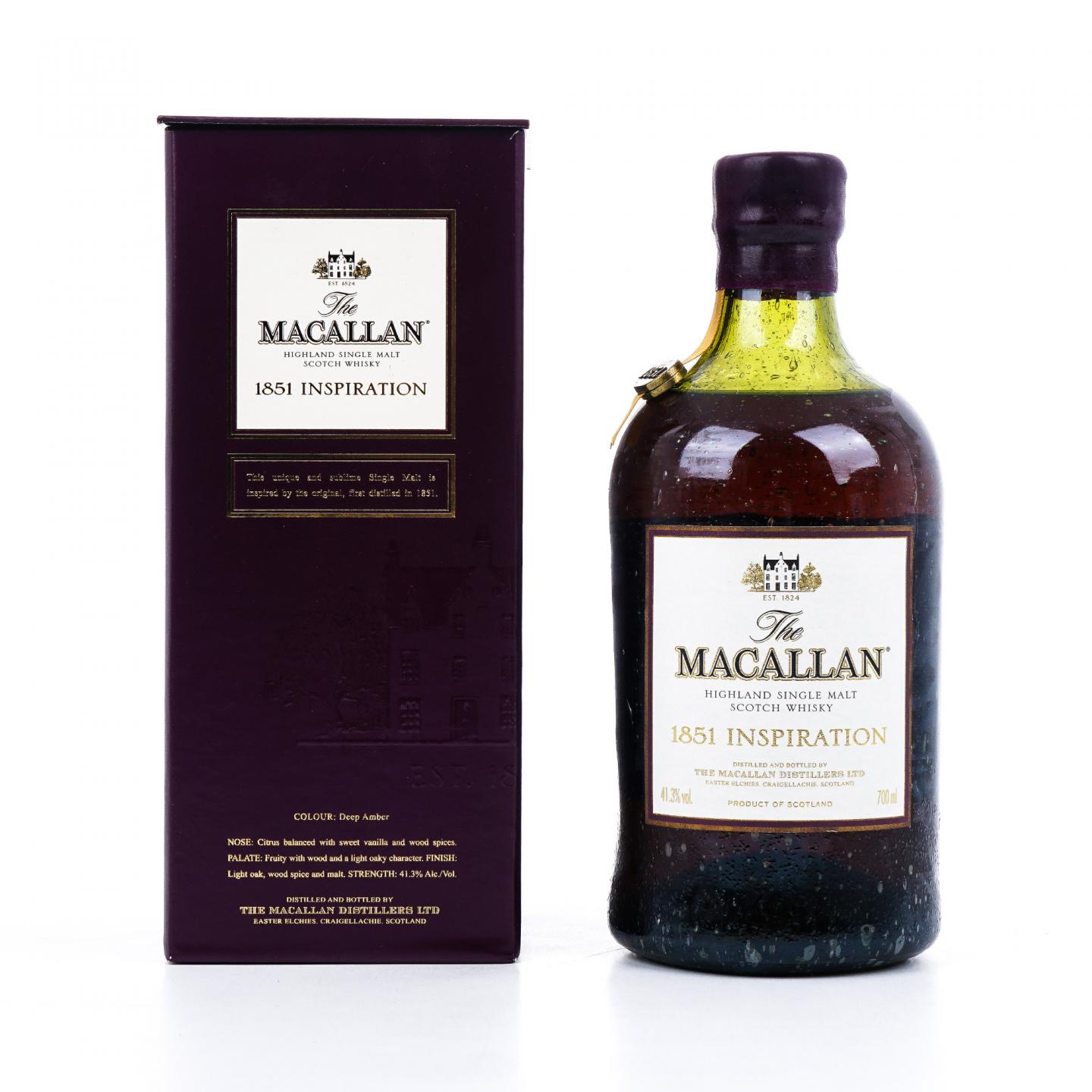 Macallan 麦卡伦 1851 Inspiration 灵感限量版