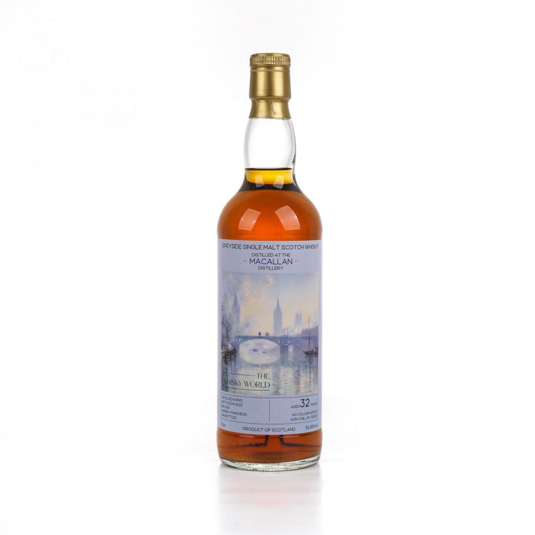 【低价起拍】麦卡伦1990-2023 32年「伦敦的雾」雪莉桶单桶单一麦芽威士忌 56.8% 700ml