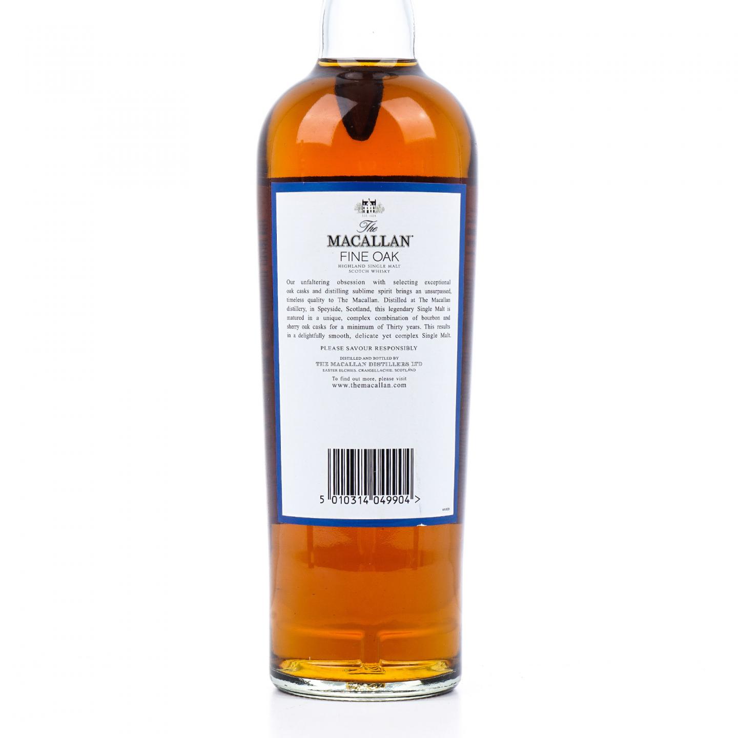 Macallan 麦卡伦 30年 Fine Oak 700ML