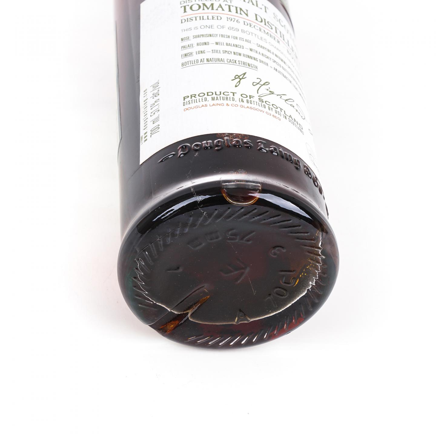 Tomatin 汤马丁 1976-2011 DL Old Malt Cask 单桶桶强