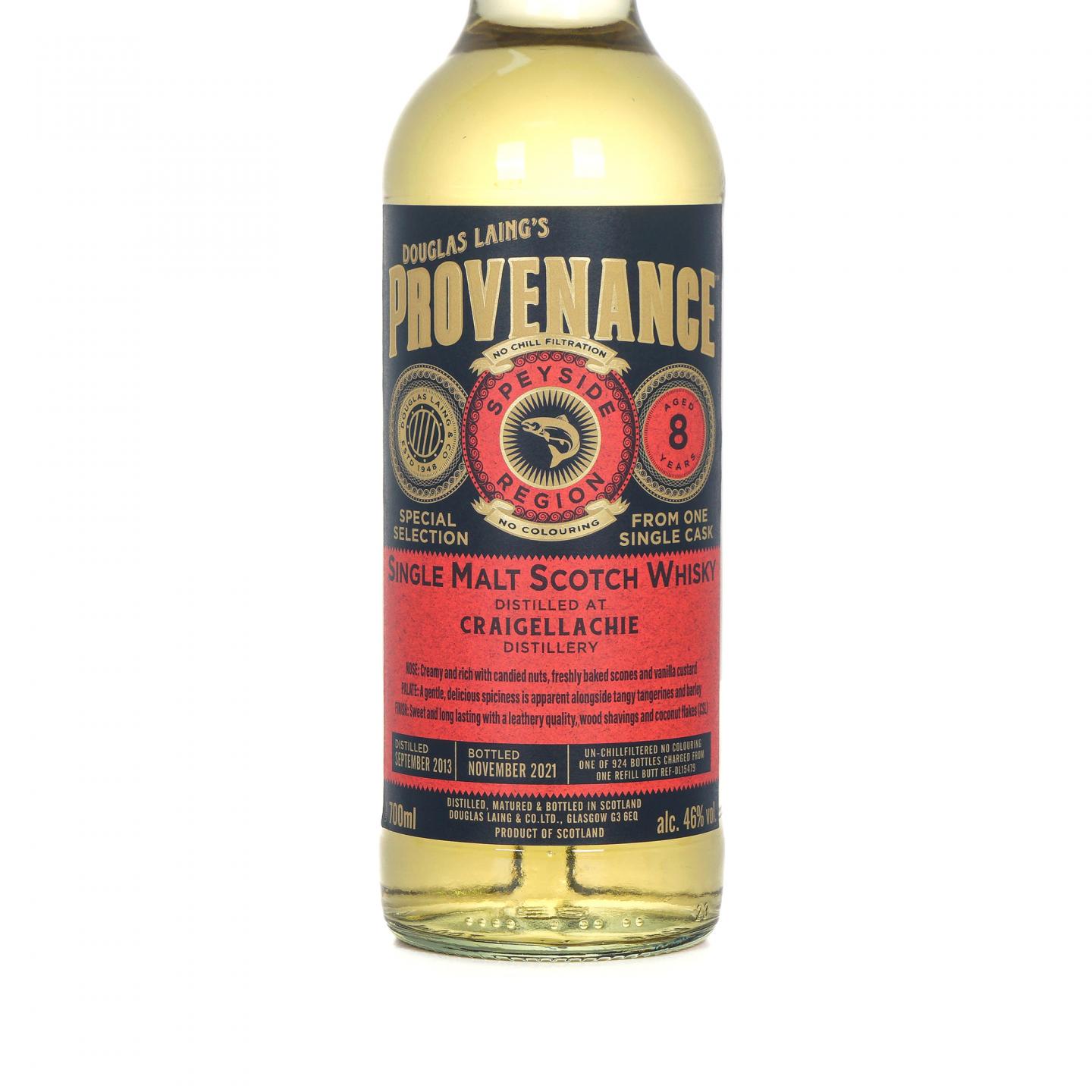 Craigellachie 克莱拉奇 8年 2013-2021 单桶 DL 15479