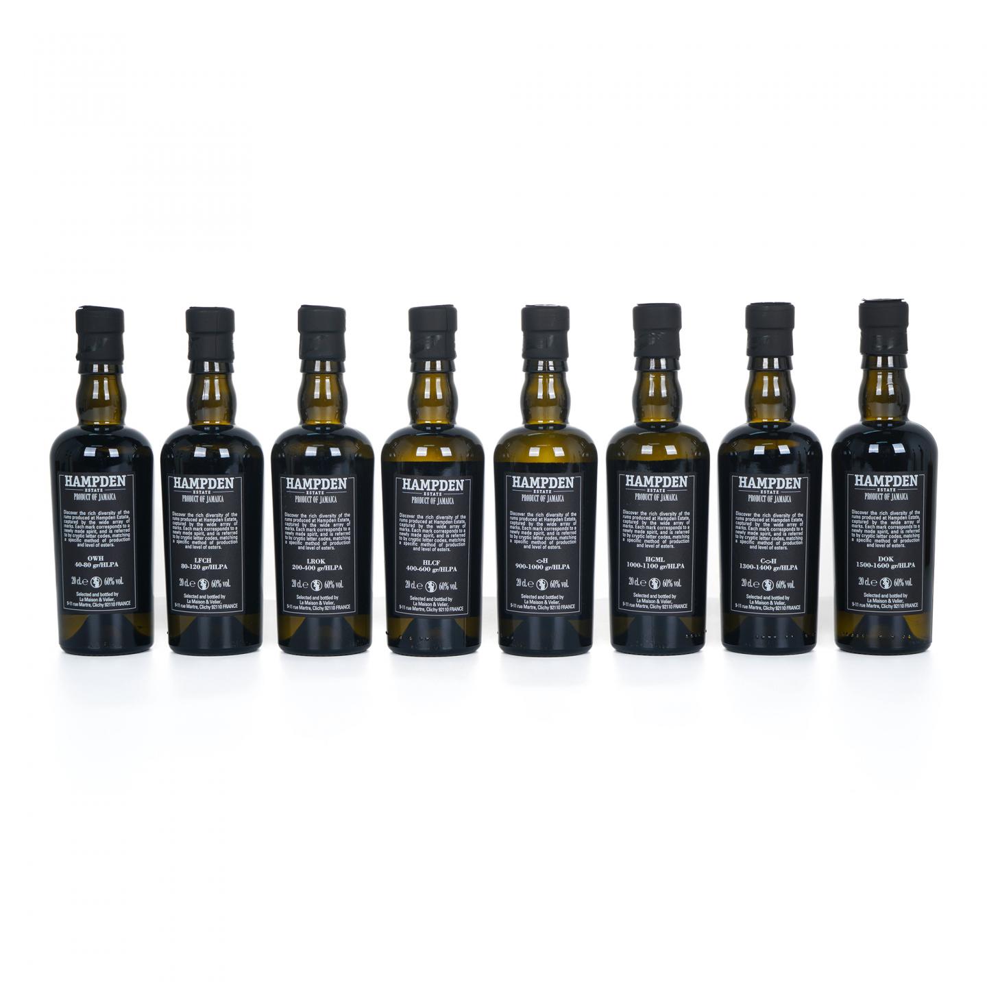 【中样】Hampden Estate 汉普登庄园 2022 朗姆酒 8瓶组*200ML