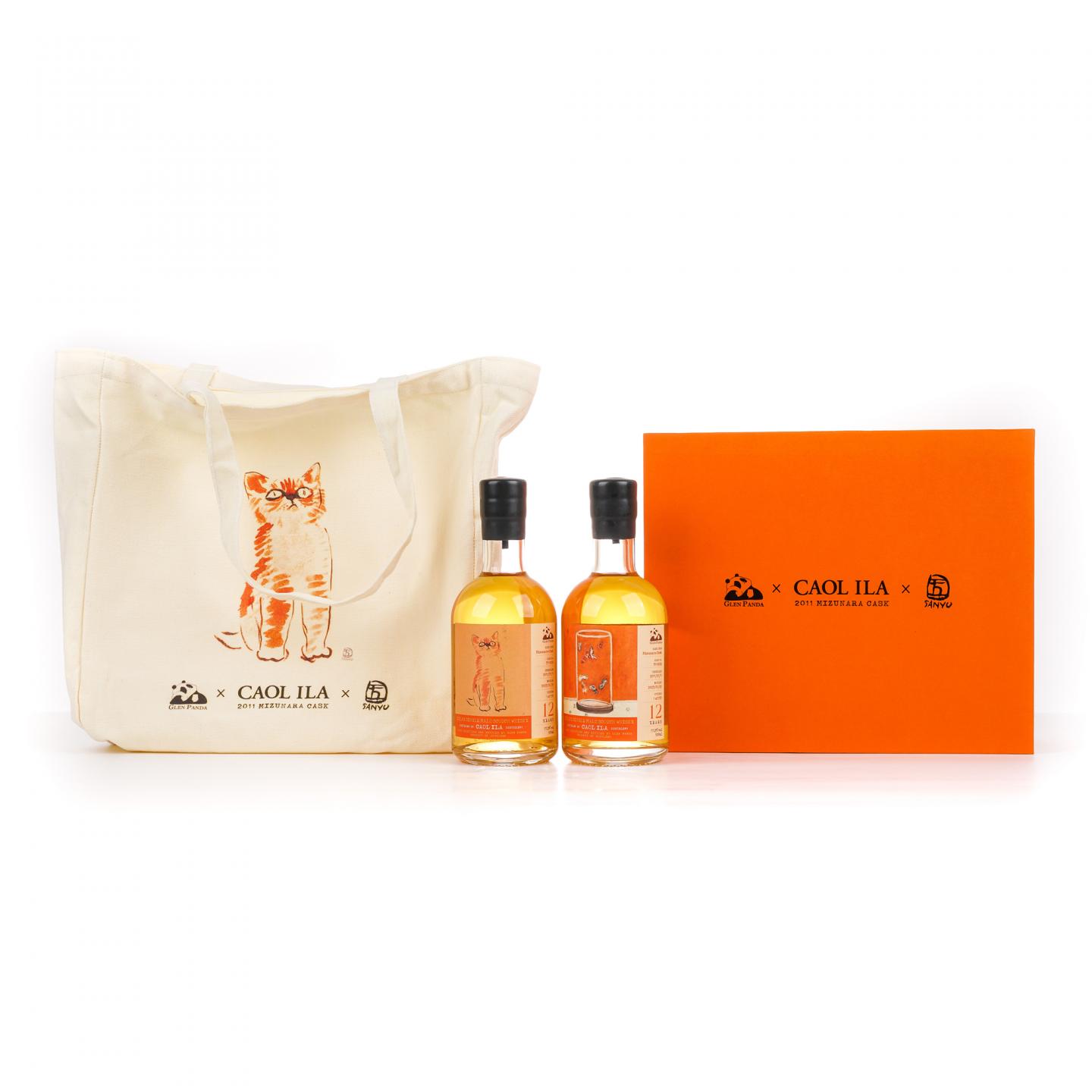 Caol Ila 卡尔里拉 12年 2011-2023 猫/八尾金鱼 水楢桶 2瓶组 500ml