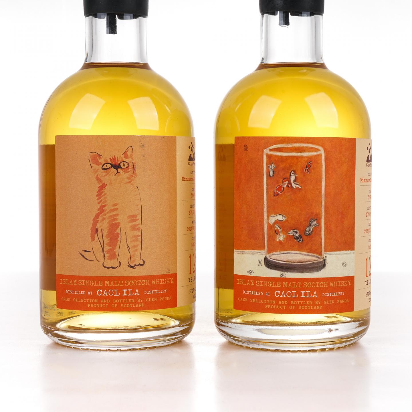 Caol Ila 卡尔里拉 12年 2011-2023 猫/八尾金鱼 水楢桶 2瓶组 500ml