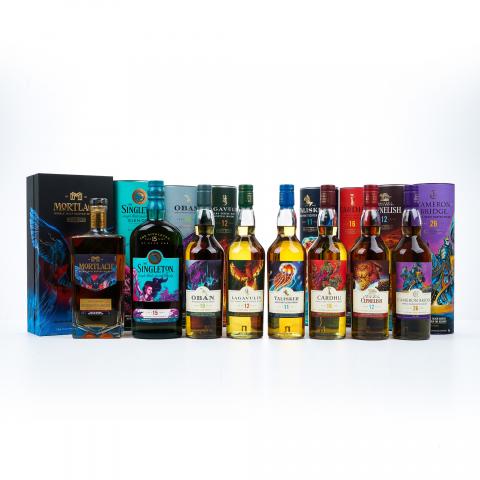 Diageo 帝亚吉欧 2022 SR系列全套 8瓶组