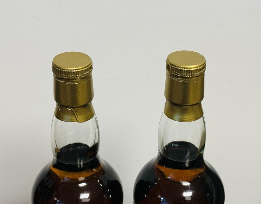 麦卡伦1989-2023/1990-2023 34/32年「伦敦的雾」雪莉桶单桶单一麦芽威士忌套装2只组