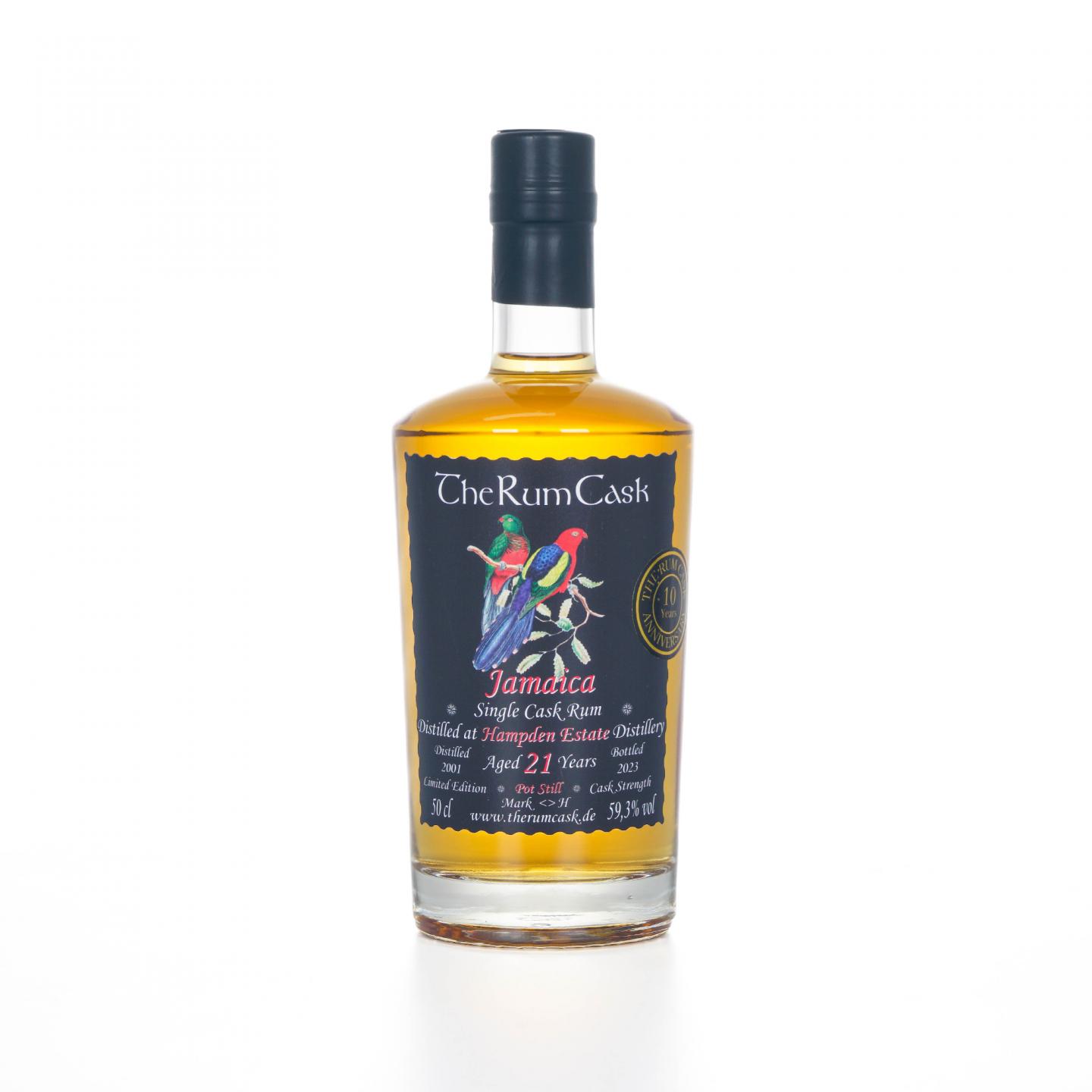 Hampden Estate 汉普登庄园 21年 2001-2023 朗姆酒 500ml