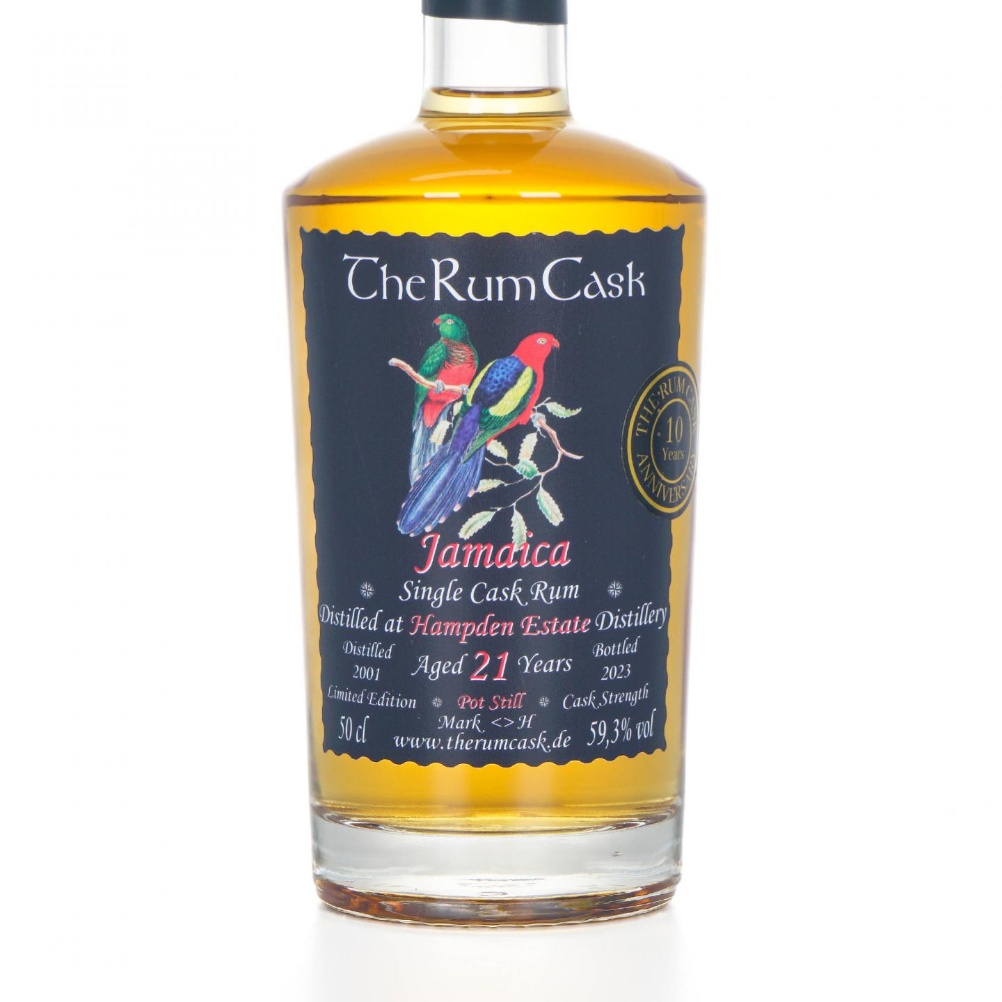 Hampden Estate 汉普登庄园 21年 2001-2023 朗姆酒 500ml