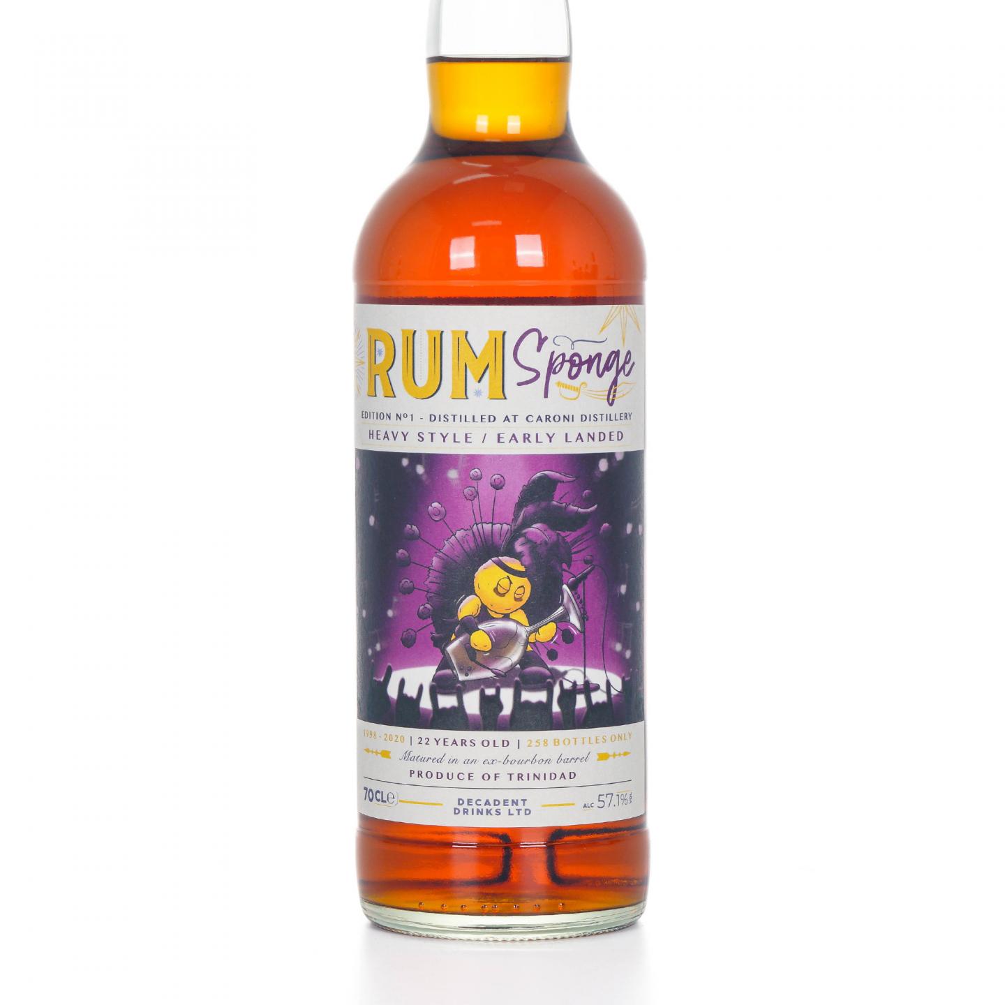 朗姆酒海绵 Caroni 卡罗尼 22年 1998-2020 Edition No.1